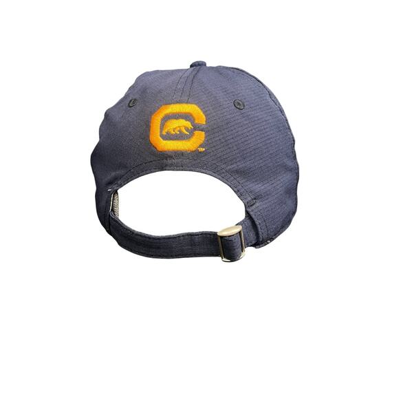 Men's Cal Berkeley Bear UCB Strapback Under Armour Hat - Blue/Yellow - Picture 3 of 5
